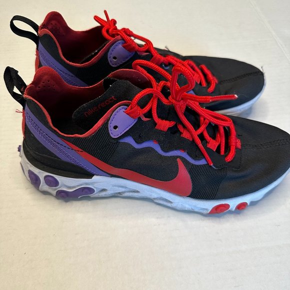 nike react element 55 women's red